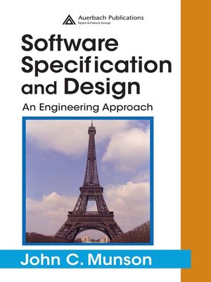 cover image of Software Specification and Design